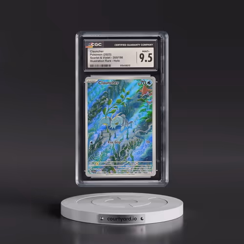 2023 Pokémon Svi EN-Scarlet & Violet #205 Clauncher - Illustration Rare (CGC 9.5 MINT+)