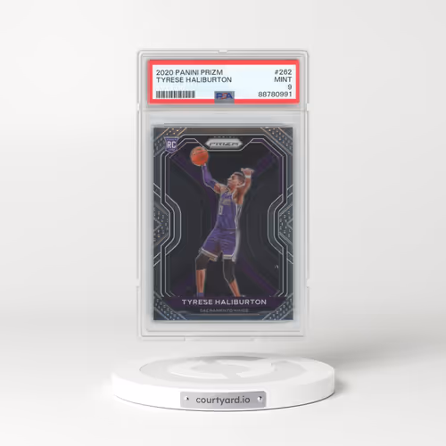 2020 Panini Prizm #262 Tyrese Haliburton (PSA 9 MINT)