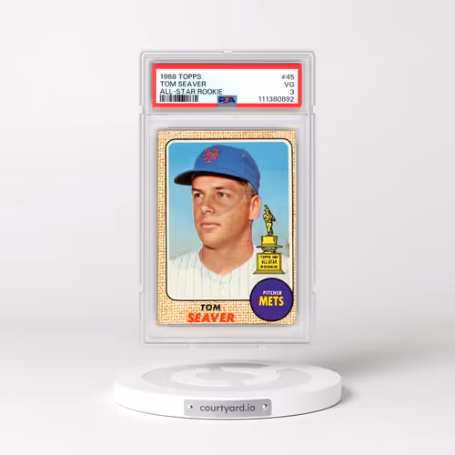 1968 Topps #45 Tom Seaver - All-Star Rookie (PSA 3 VG)