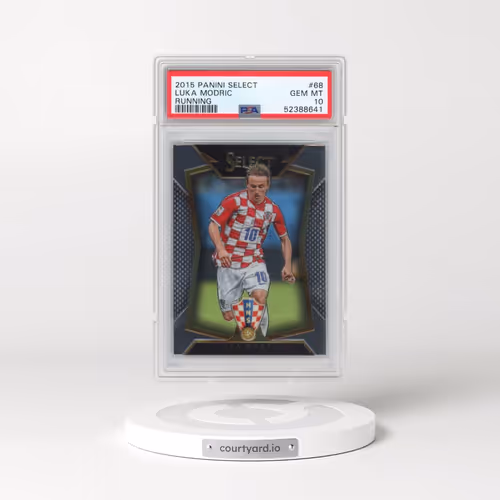 2015 Panini Select #68 Luka Modric - Running (PSA 10 GEM MINT)