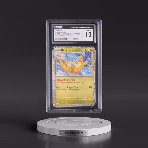 2025 Pokémon M24 EN-Mcdonald's Collection #012 Dragonite (CGC 10 GEM MINT)