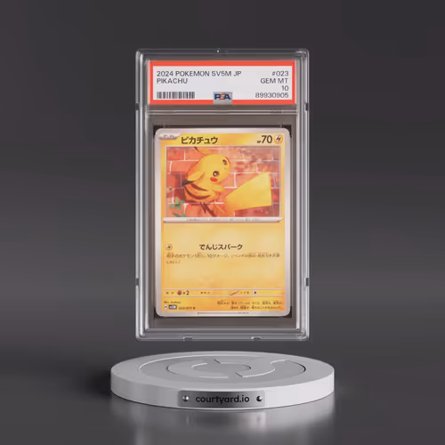 2024 Pokémon Sv5m-Cyber Judge #023 Pikachu (PSA 10 GEM MINT)