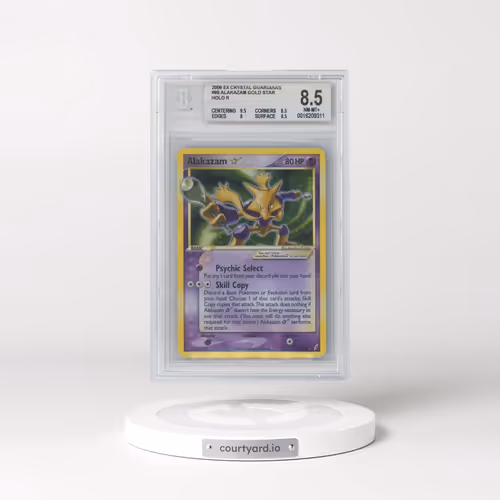 2006 EX Crystal Guardians #99 Alakazam â?? - Holo (BGS 8.5 NM-MT+)
