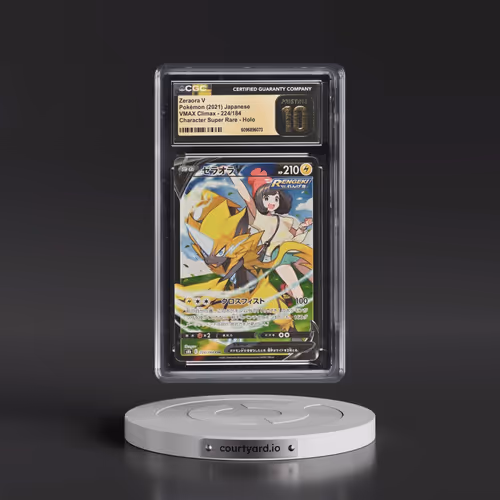 2021 VMAX Climax #224/184 Zeraora V - Character Super Rare Holo (CGC 10 PRISTINE)