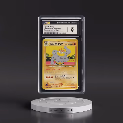 2001 Darkness, and to Light Light Machamp (CGC 9 MINT)