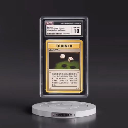 1997 The Mystery of the Fossils Gambler (CGC 10 GEM MINT)