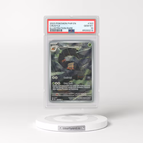 2023 Pokémon Par EN-Paradox Rift #183 Crustle - Illustration Rare (PSA 10 GEM MINT)