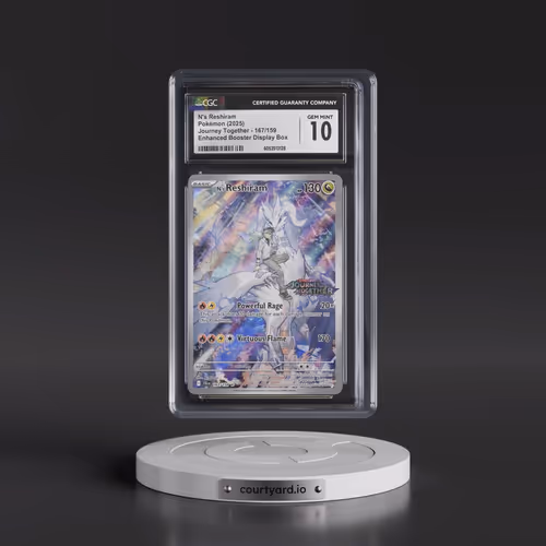 2025 Journey Together - JTG EN #167/159 N's Reshiram - Enhanced Booster Display Box (Journey Togethe