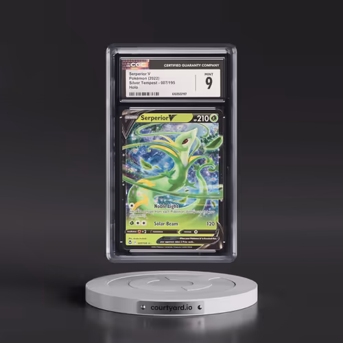 2022 Silver Tempest #007/195 Serperior V - Holo (CGC 9 MINT)