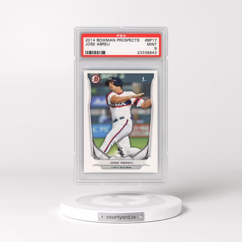 2014 Bowman Prospects #BP17 Jose Abreu (PSA 9 MINT)
