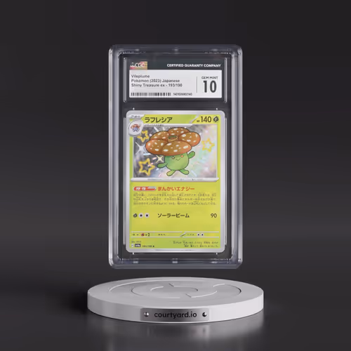2023 Shiny Treasure ex #193/190 Vileplume - Shiny Rare Holo (CGC 10 GEM MINT)