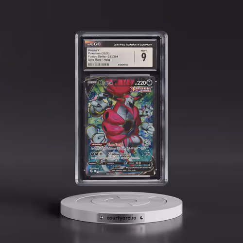 2019 Fusion Strike #253/264 Hoopa V - Holo (CGC 9 MINT)