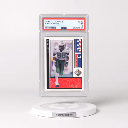 1998 UD Choice #200 Randy Moss (PSA 7 NM)