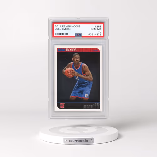 2014 Panini Hoops #263 Joel Embiid (PSA 10 GEM MINT)