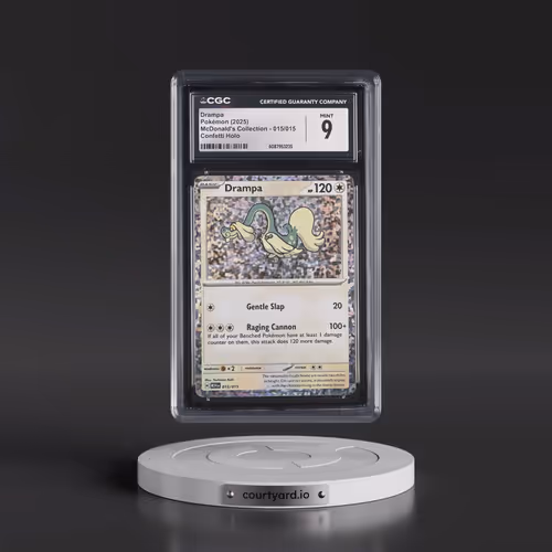 2025 Pokémon M24 EN-Mcdonald's Collection #015 Drampa (CGC 9 MINT)
