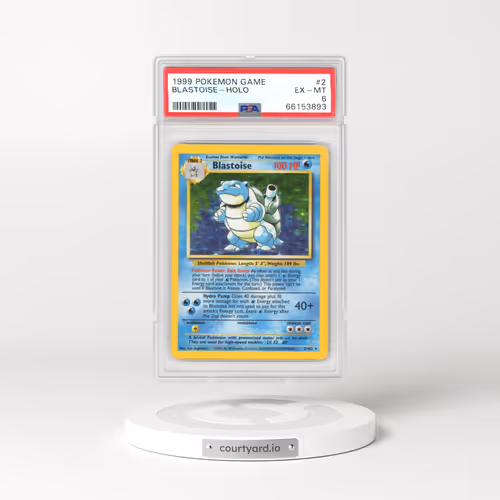 1999 Pokémon Game #2 Blastoise - Holo (PSA 6 EX-MT)