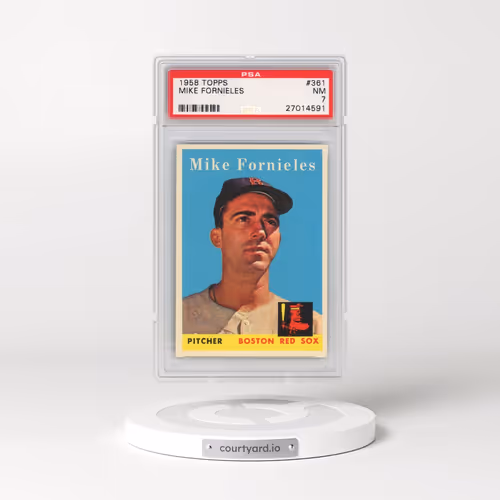 1958 Topps #361 Mike Fornieles (PSA 7 NM)