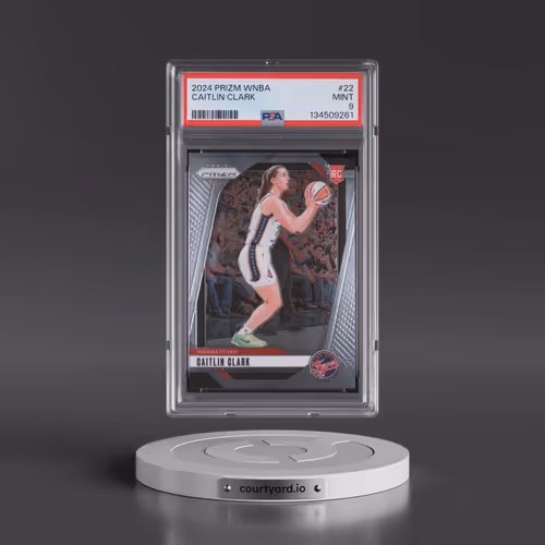 2024 Panini Prizm WNBA #22 Caitlin Clark (PSA 9 MINT)