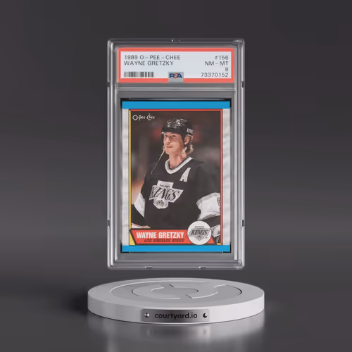1989 O-Pee-Chee #156 Wayne Gretzky (PSA 8 NM-MT)