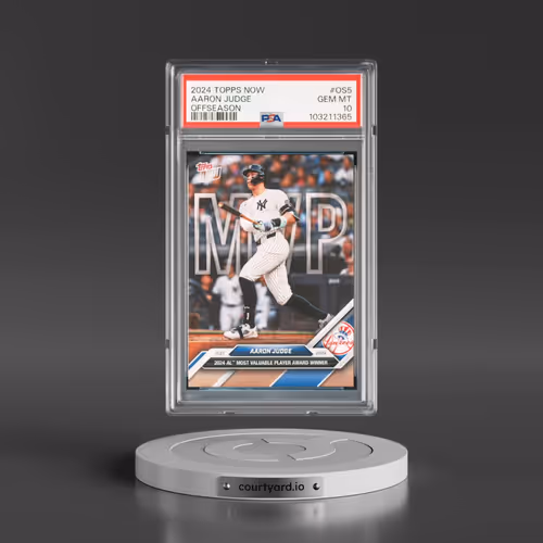 2024 Topps Now Offseason #OS5 Aaron Judge (PSA 10 GEM MINT)