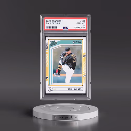 2024 Panini Donruss #131 Paul Skenes (PSA 10 GEM MINT)