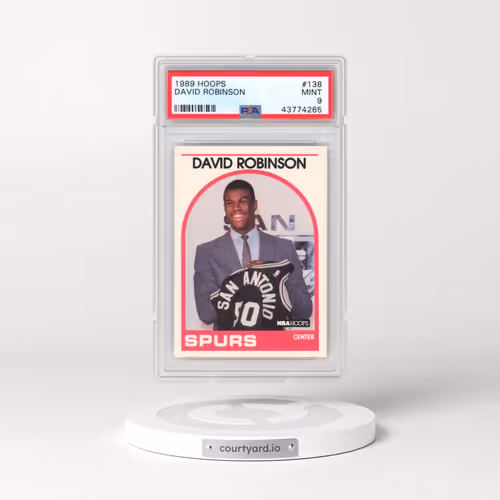 1989 Hoops #138 David Robinson (PSA 9 MINT)