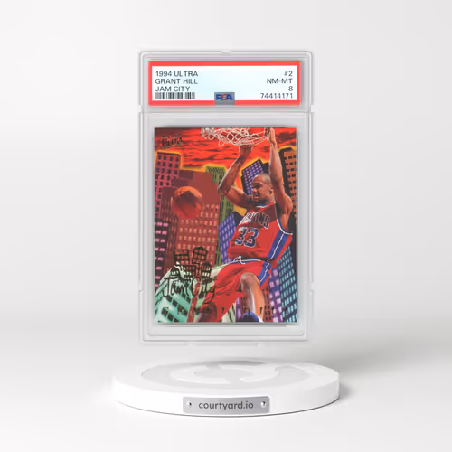 1994 Ultra Jam City #2 Grant Hill (PSA 8 NM-MT)