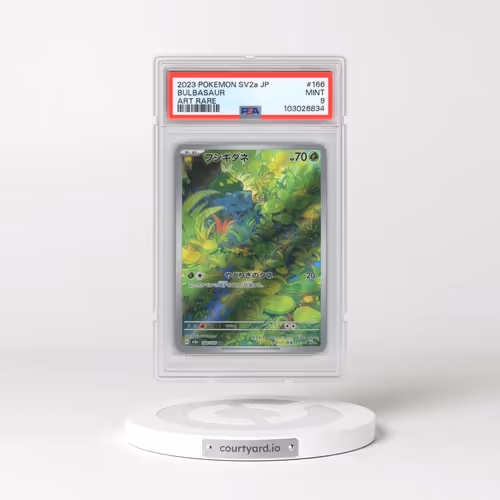 2023 Pokémon Sv2a-Pokemon 151 #166 Bulbasaur - Art Rare (PSA 9 MINT)