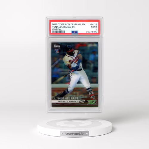 2018 Topps on Demand 3D Motion #M-22 Ronald Acuna Jr. (PSA 9 MINT)