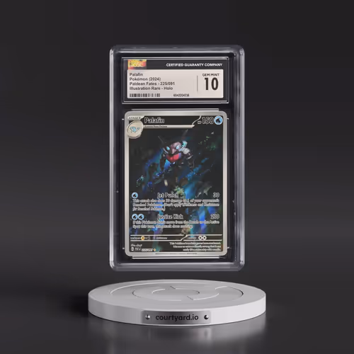 2024 Pokémon Paf EN-Paldean Fates #225 Palafin - Illustration Rare (CGC 10 GEM MINT)