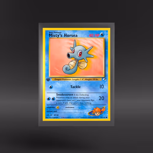 Gym Heroes #86/132 Misty's Horsea