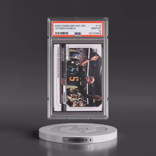 2024 Panini Instant NFL #112 Jayden Daniels (PSA 10 GEM MINT)