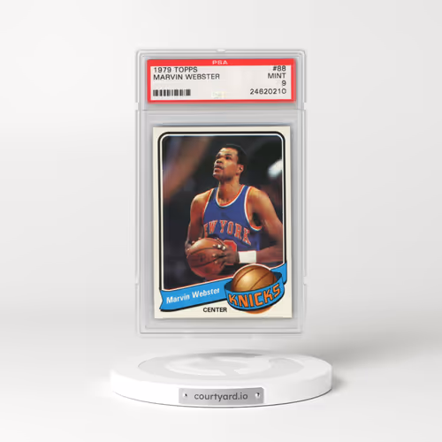 1979 Topps #88 Marvin Webster (PSA 9 MINT)