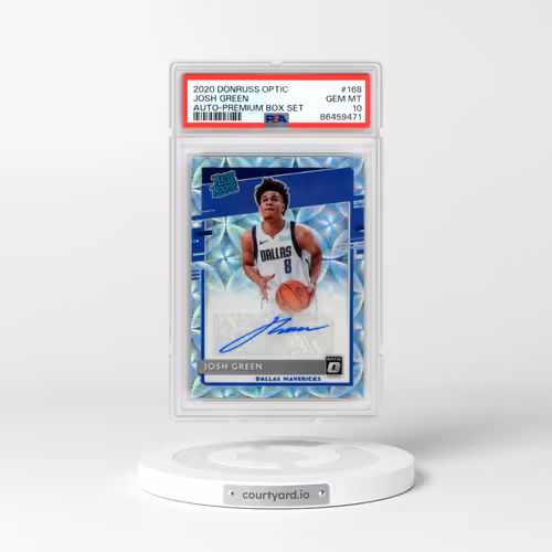2020 Panini Donruss Optic #168 Josh Green - Autograph-Premium Box Set (PSA 10 GEM MINT)