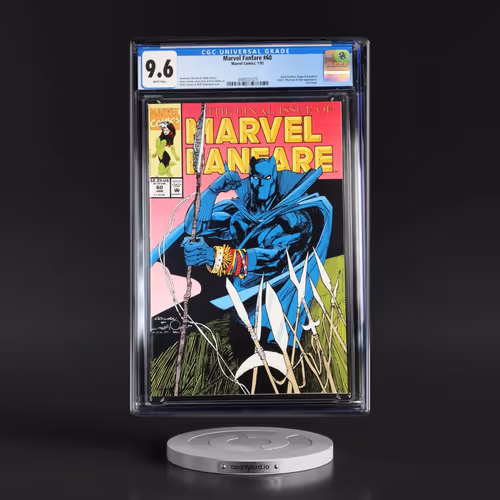 Marvel Fanfare #60 CGC 9.6 White Pages (Marvel Comics, 1/91) - Universal