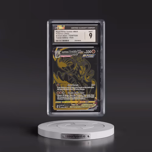2022 Brilliant Stars #TG30/TG30 Rapid Strike Urshifu VMAX - Trainer Gallery Holo (CGC 9 MINT)