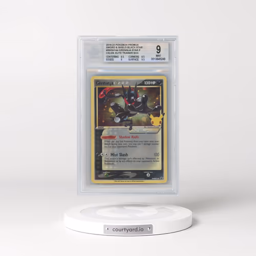 2017 Black Star Promos - Sword & Shield #144 Greninja â - Celebrations Elite Trainer Box (Cosmos Hol