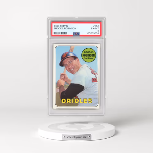 1969 Topps #550 Brooks Robinson (PSA 6 EX-MT)