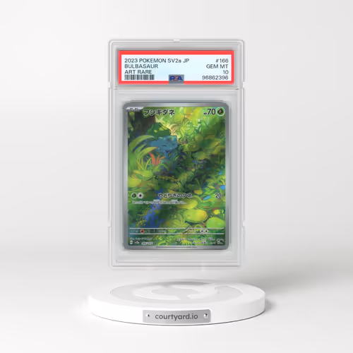 2023 Pokémon Sv2a-Pokemon 151 #166 Bulbasaur - Art Rare (PSA 10 GEM MINT)