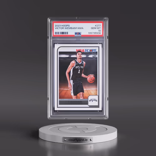2023 Panini NBA Hoops #277 Victor Wembanyama (PSA 10 GEM MINT)