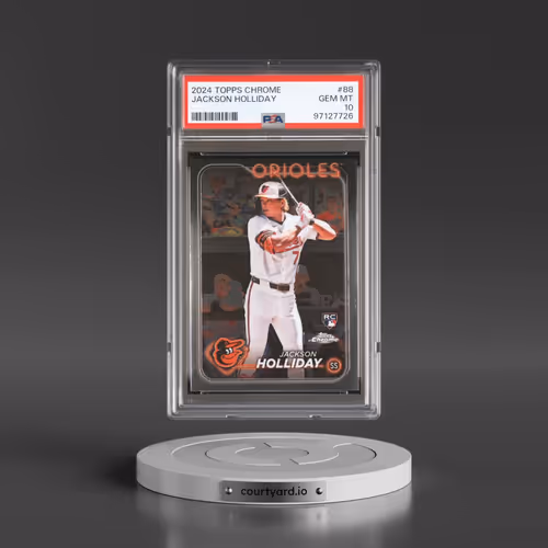 2024 Topps Chrome #88 Jackson Holliday (PSA 10 GEM MINT)