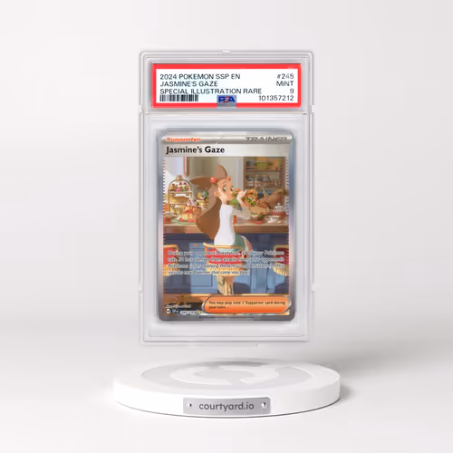 2024 Pokémon Ssp EN-Surging Sparks #245 Jasmine's Gaze - Special Illustration Rare (PSA 9 MINT)