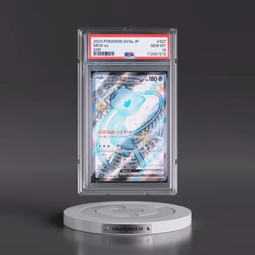 2023 Pokémon Sv4a-Shiny Treasure EX #327 Mew EX - Holo Ssr (PSA 10 GEM MINT)