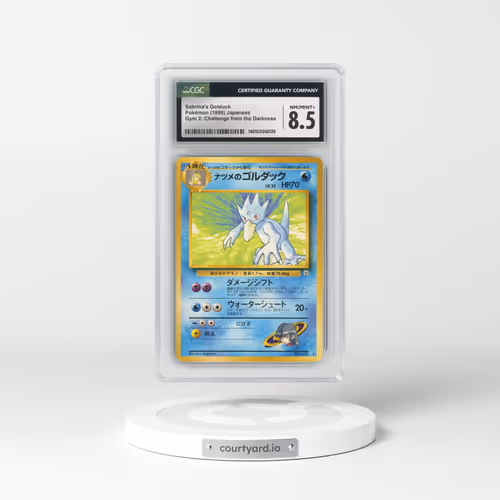 1999 Gym 2: Challenge from the Darkness #55 Sabrina's Golduck (CGC 8.5 NM-MT+)