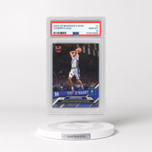 2024 Bowman U Now #1 Cooper Flagg (PSA 10 GEM MINT)