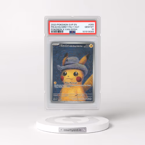 2023 Pokémon Svp EN-SV Black Star Promo #085 Pikachu With Grey Felt Hat - Pokemon X Van Gogh (PSA 10