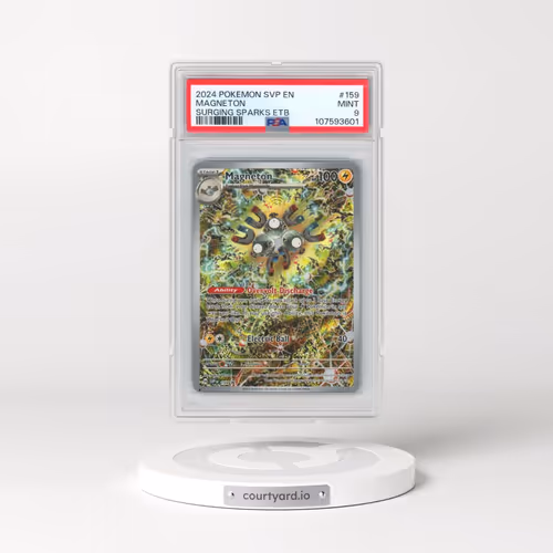 2024 Pokémon Svp EN-SV Black Star Promo #159 Magneton - Surging Sparks Elite Trainer Box (PSA 9 MINT