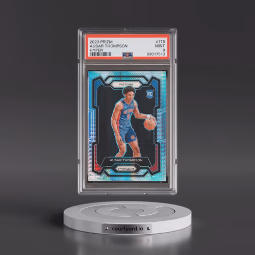 2023 Panini Prizm #178 Ausar Thompson - Hyper Prizm (PSA 9 MINT)