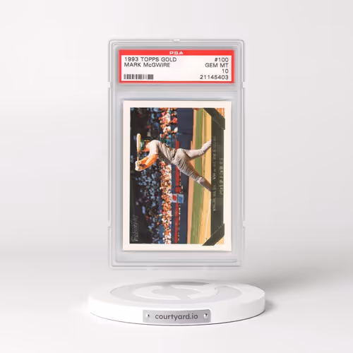 1993 Topps Gold #100 Mark McGwire (PSA 10 GEM MINT)