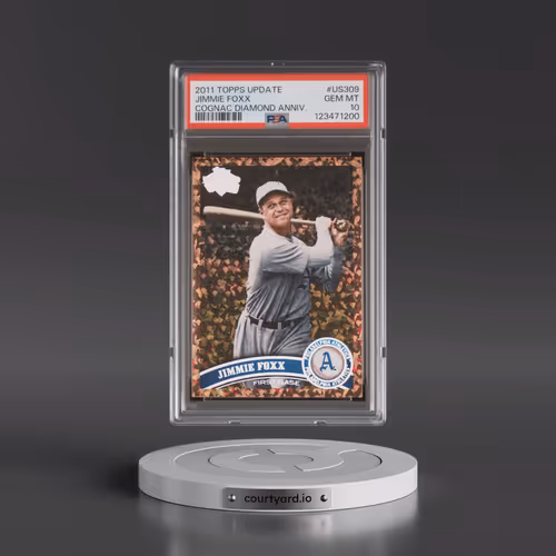 2011 Topps Update #US309 Jimmie Foxx - Cognac Diamond Anniversary (PSA 10 GEM MINT)